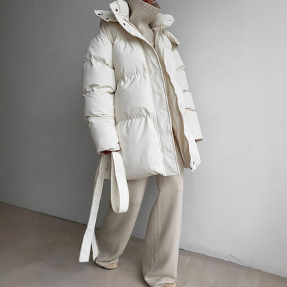 Casual Waist Tight padded Jacket